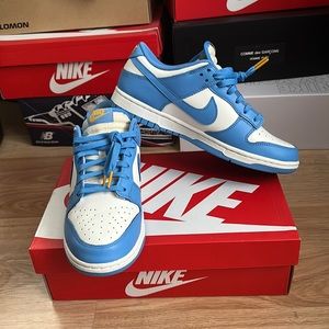 Nike Dunk Sail Blue WMNS Size 10.5 / MENS Size 9 / Worn Once Great Condition.